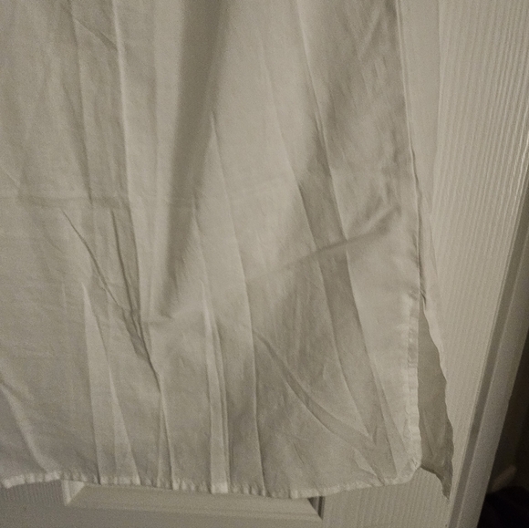 Jin Lai Floral Embroidered White Tunic Size L - Picture 4 of 7